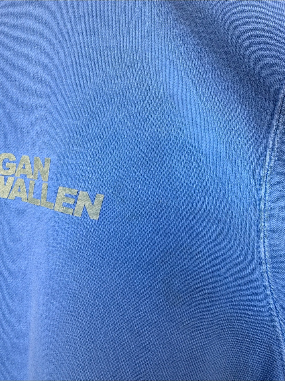 Morgan Wallen Blue Hoodie Size XL One Thing At A Time - Picture 2 of 8